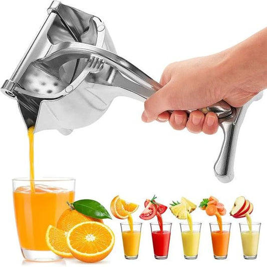 Manual Hand Press Juice Squeezer Stainless steel